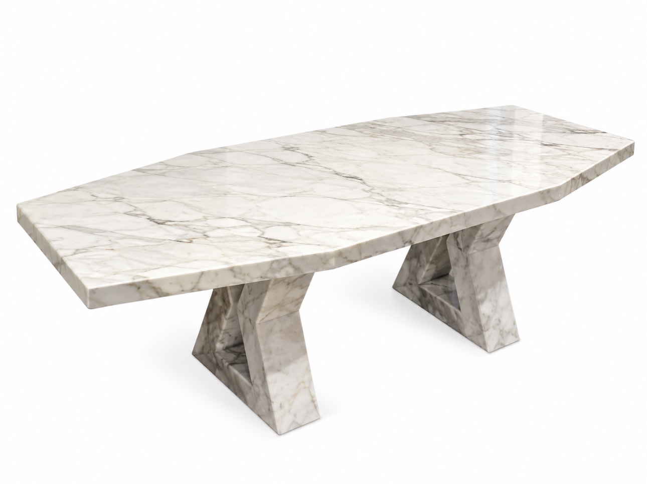 Carrara marble table